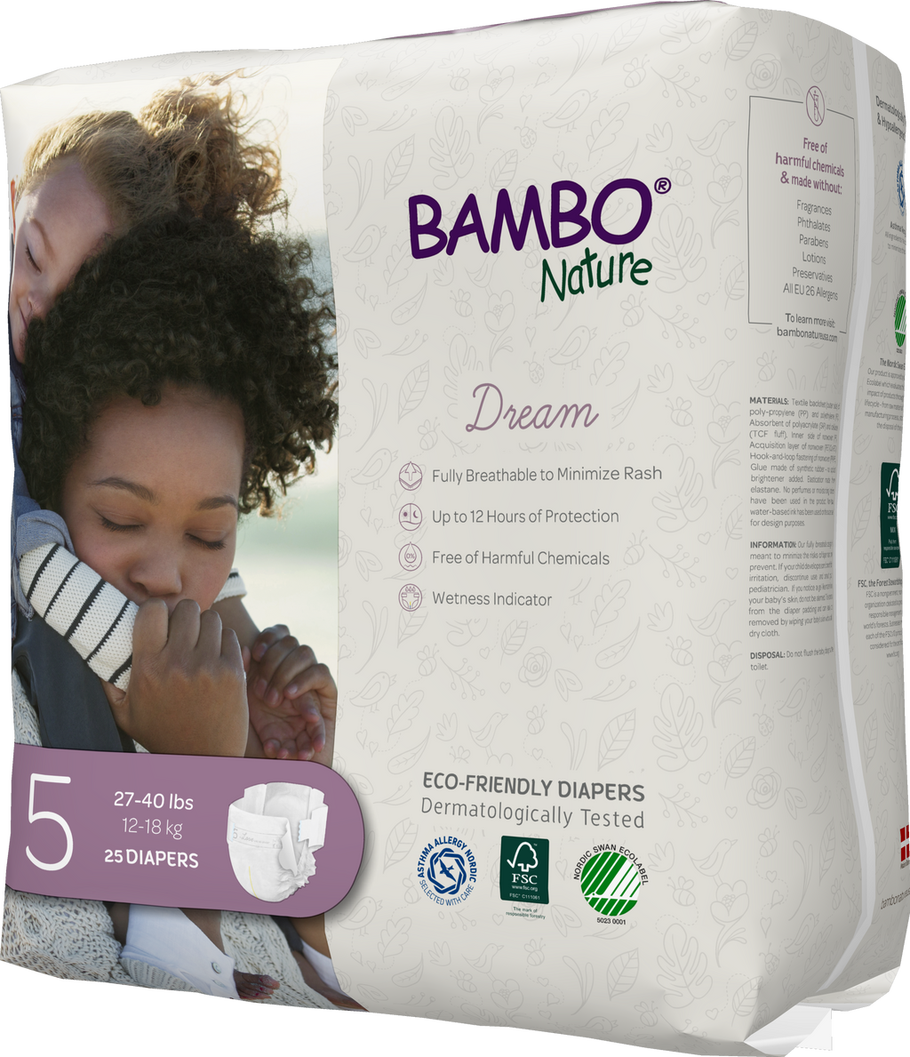 Bambo Nature Dream Baby Diapers Size 5