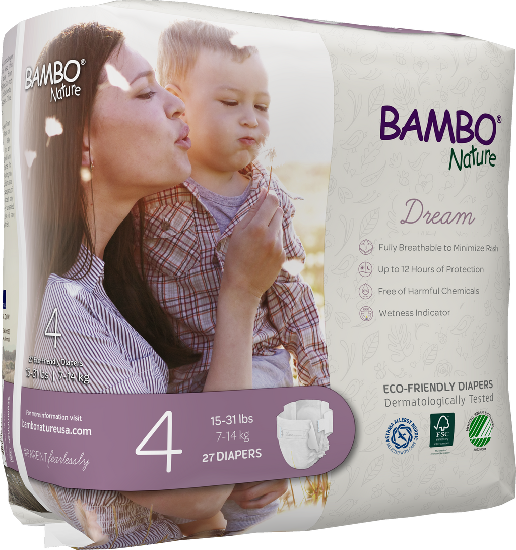 Bambo Nature Dream Baby Diapers Size 4